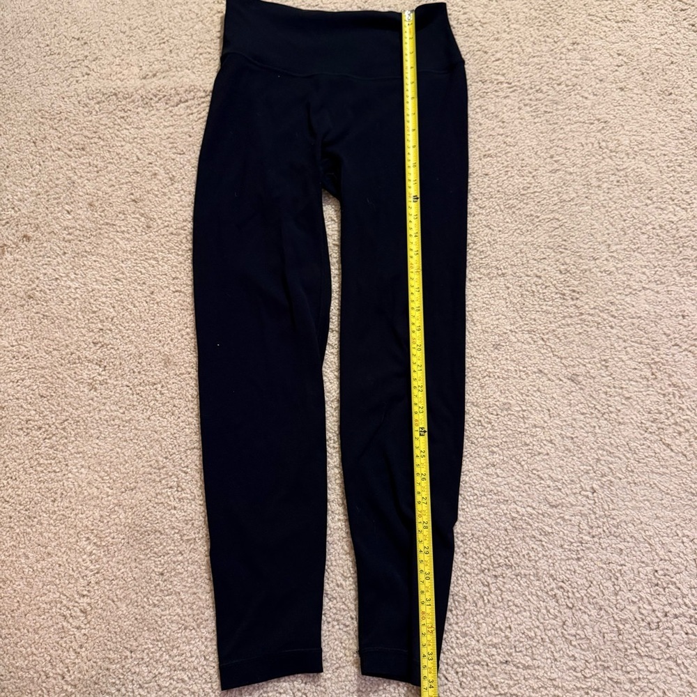 Salty Savage Black High Waisted Leggings Women’s Large Yoga Athletic